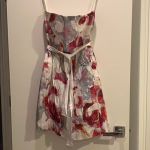 Strapless Banana Republic dress